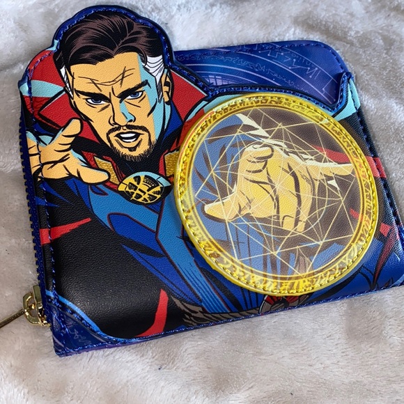 Marvel Dr.Strange Multiverse Madness Loungefly Backpack and Wallet - Picture 2 of 9